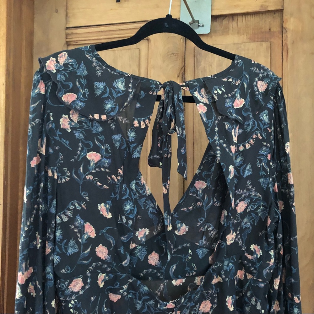 Free People Smooth Operator floral mini dress/tunic - Picture 3 of 9